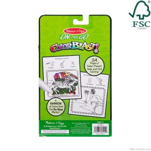 On the Go ColorBlast No Mess Coloring Pad - Safari