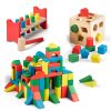 Stack. Sort & Pound Wooden Toy Collection