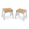 Wooden Stools ?C Set of 2