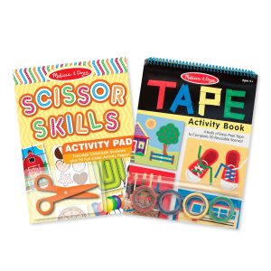 Activity Book 2-Pack: Scissor Skills. Tape Activity Book