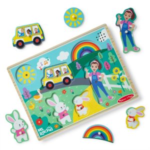 Ms. Rachel? Wooden Song Puzzle ?C 6 Pieces
