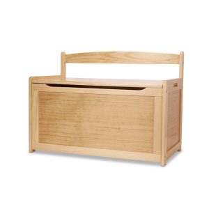 Wooden Toy Chest (Honey)